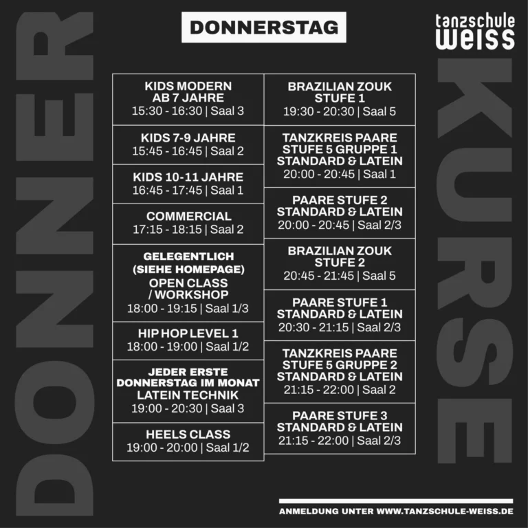 DONNERSTAG